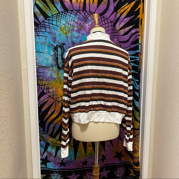 🌈 Striped amazing neck sweater top - Picture 7 of 11